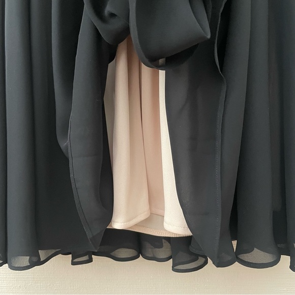 London Times Black Cocktail Dress